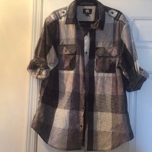 Rock & Republic Mens button down shirt